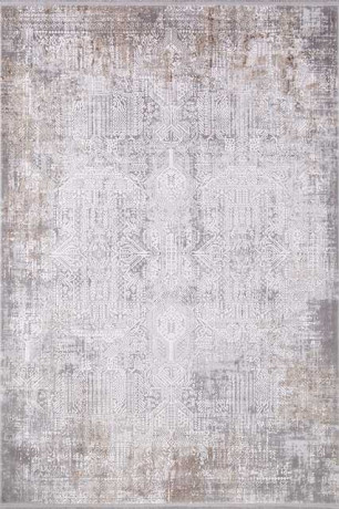Турецкий ковер DIOR-5883A-GREY-CREAM-STAN