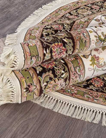 Ковёр ARAVIA-5471-CREAM-BROWN-OVAL