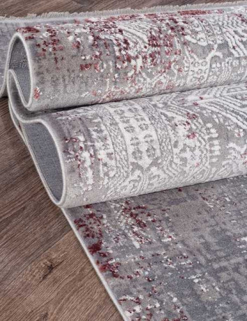 Турецкий ковер DIOR-5883B-GREY-PINK-STAN