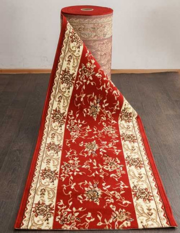 Ковровая дорожка (тканная) Diana 9 красный