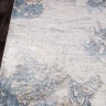 Турецкий ковер OLIMPOS-M456B-CREAM-BLUE-OVAL