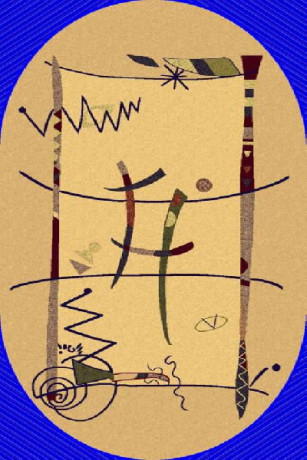 Ковер Aquarelle 99101-34