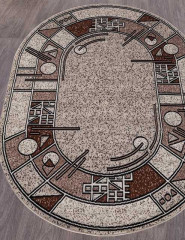 Ковёр GAVANA-ALBINA-3-BEIGE-OVAL