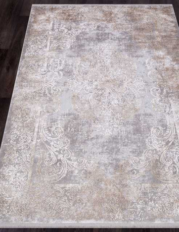 Турецкий ковер DIOR-5886A-GREY-BROWN-STAN