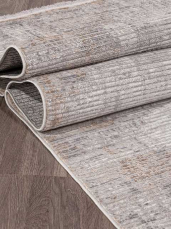 Турецкий ковер ALANYA-22376A-WHITE-L-GREY-STAN