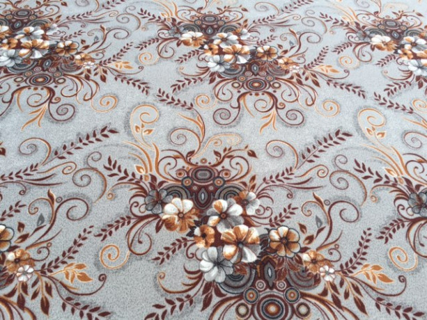 Паласное покрытие ''Букет этюд Серый''