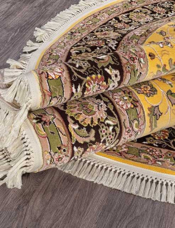 Ковёр ARAVIA-5471-YELLOW-OVAL