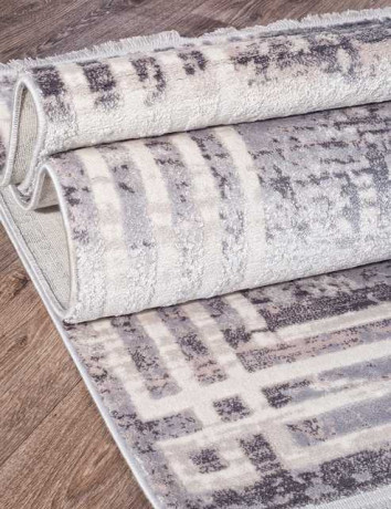 Турецкий ковер RAMIYA-17879A-BROWN-L-GREY-STAN