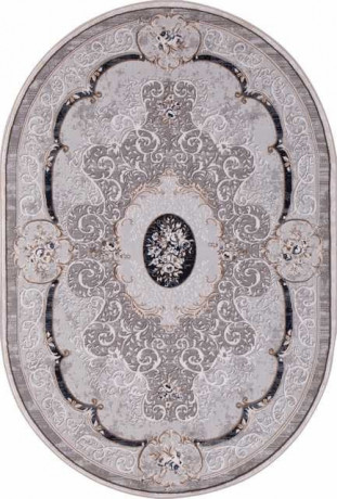 Турецкий ковер BABIL-34786-030-BLUE-OVAL