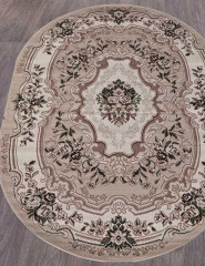 Ковёр GAVANA-D017-BEIGE-OVAL
