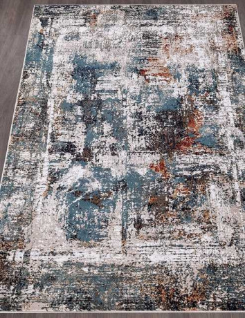 Ковёр RICHMOND-D865-CREAM-BLUE-STAN