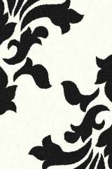 Прямоугольный ковер PLATINUM T620 NATURAL-BLACK