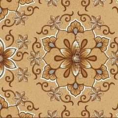 Паласное покрытие ''Медальон Бежевый''