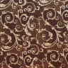 Паласное покрытие ''Вензель этюд Коричневый''