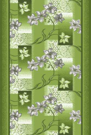 Дорожка паласная Афродита Зелёный