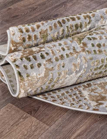 Турецкий ковер TOKIO-17520A-BROWN-GREY-OVAL