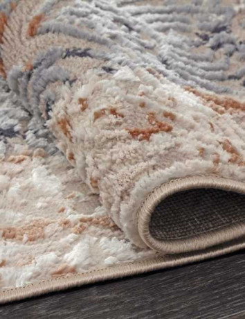 Ковёр ERKAPLAN RODOS-7442A-L-BLUE-CREAM-OVAL