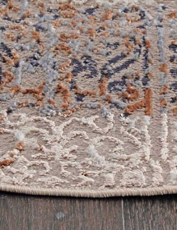 Ковёр ERKAPLAN RODOS-7442A-L-BLUE-CREAM-OVAL