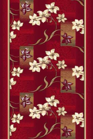 Дорожка паласная Афродита Красный