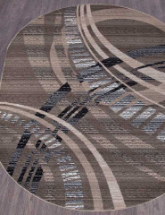 Ковёр SIERRA-D284-BEIGE-BROWN-2-OVAL