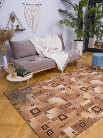 Паласное покрытие ''Кубик Коричневый''