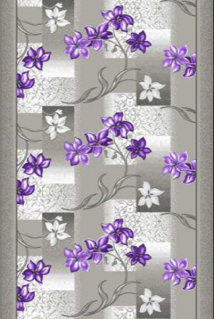 Дорожка паласная Афродита Серый