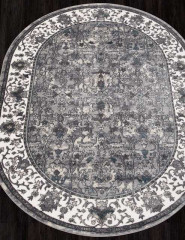 Ковёр ATLANTIS-D741-CREAM-GRAY-OVAL