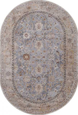Турецкий ковер OPERA-6033C-BEIGE-GREY-OVAL
