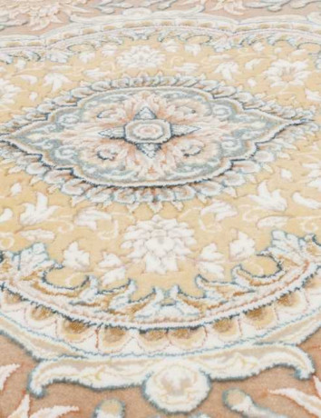 Иранский ковер FARSI 1200 146-LIGHT-BLUE-OVAL