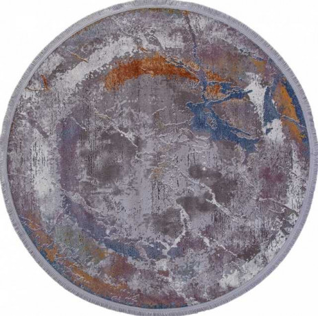 Турецкий ковер RIM-05708G-GREY-GREY-OVAL