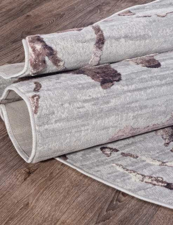 Турецкий ковер TOKIO-17974A-GREY-PINK-OVAL