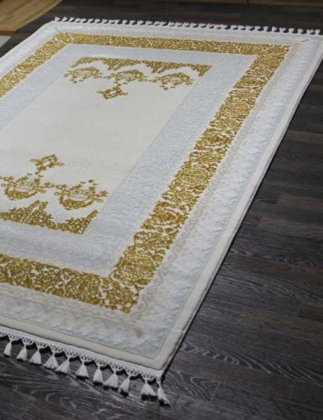 Турецкий ковер HUNKAR-08074A-BLUE-GOLD-STAN