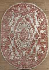 Турецкий ковер STYLE-Q8738-055-PINK-OVAL