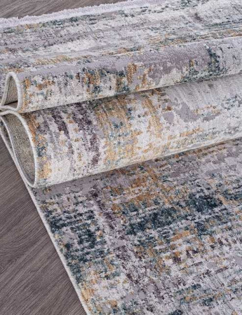 Турецкий ковер SEATTLE-03877A-ACIK-GRI-MAVI-STAN