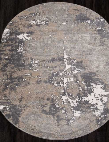 Ковёр ATLANTIS-D996-CREAM-GRAY-OVAL