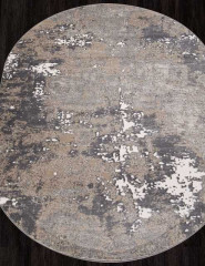 Ковёр ATLANTIS-D996-CREAM-GRAY-OVAL