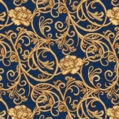 Паласное покрытие ''Гвоздика Синий''