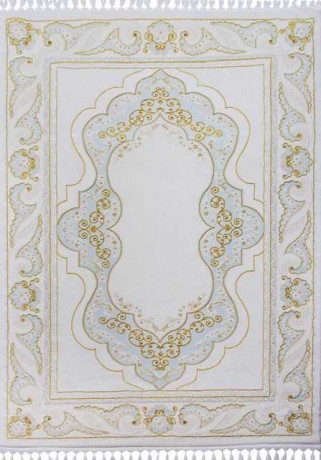 Турецкий ковер HUNKAR-08075A-BLUE-GOLD-STAN