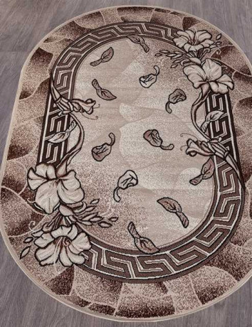 Ковёр GAVANA-D201-BEIGE-OVAL
