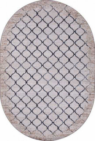 Турецкий ковер BABIL-34831-030-BLUE-OVAL