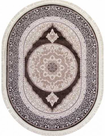 Ковёр MOROCCO D763-BROWN-OVAL