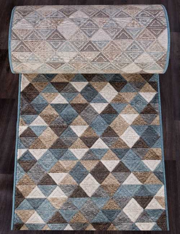 Ковровая дорожка (тканная) Платинум 2 Мультиколор