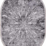 Турецкий ковер MOROCCO-AS-796-GREY-BLACK-OVAL
