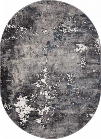Ковёр ATLANTIS-D996-GRAY-OVAL