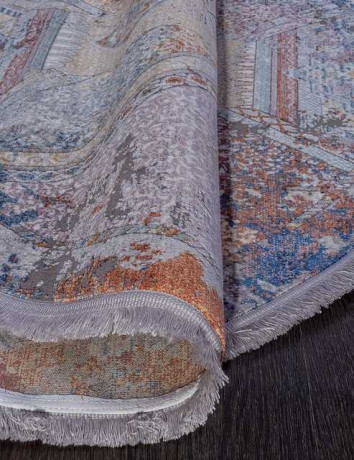 Турецкий ковер RIM-05711G-GREY-GREY-OVAL