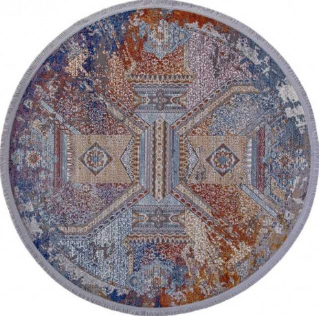 Турецкий ковер RIM-05711G-GREY-GREY-OVAL