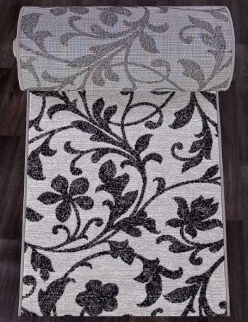 Ковровая дорожка (тканная) Diana 24 серый