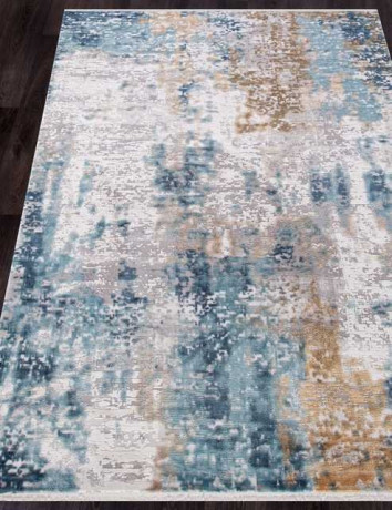 Турецкий ковер ALLURES-12004-CREAM-BLUE-STAN