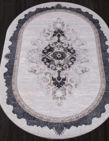 Турецкий ковер BABIL-34835-030-BLUE-OVAL