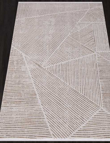 Турецкий ковер FORT-04011A-WHITE-L-BEIGE-STAN